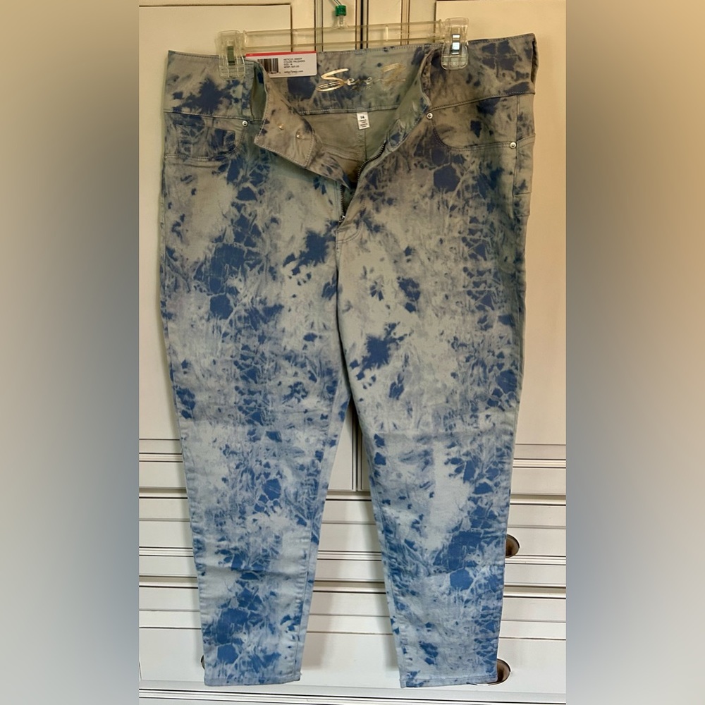 NWT Seven 7 for all Mankind Ankle Curvy Jean High Rise Sunny size 14 - Picture 2 of 5